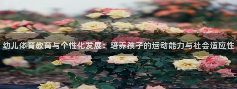 风速体育app：幼儿体育教育与个性化发展：培养孩子的运动能力与社会适应性